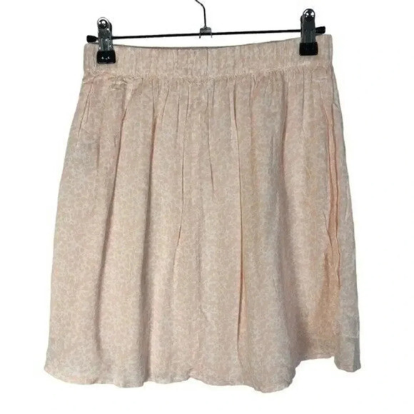 Abound Light Pink Mini Moo Print Mini Skirt XS - Picture 2 of 3